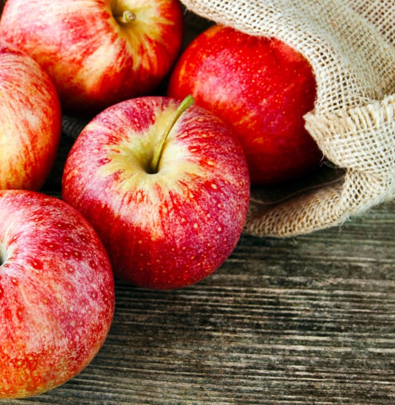 comment conserver des pommes sac en toile de jute