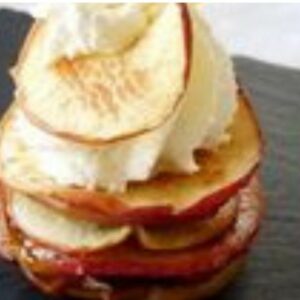 recette Millefeuille-pommes-coulis-poires