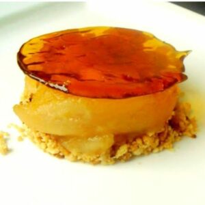 recette crumble-pomme-poire-caramel-croquant