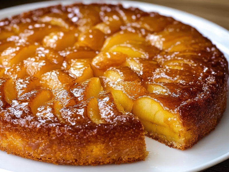 recette gateau-savoyard-pommes-poires-de-savoie-caramelisées