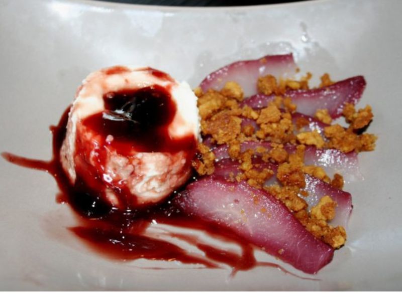 recette poire-pochee-au-vin-saveur-gentiane